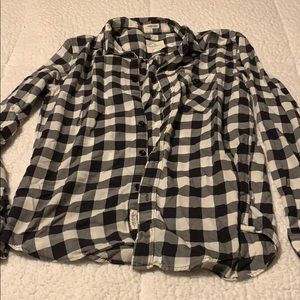 American eagle men’s button down flannel xs